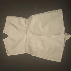 TOPSHOP White One Piece Romper